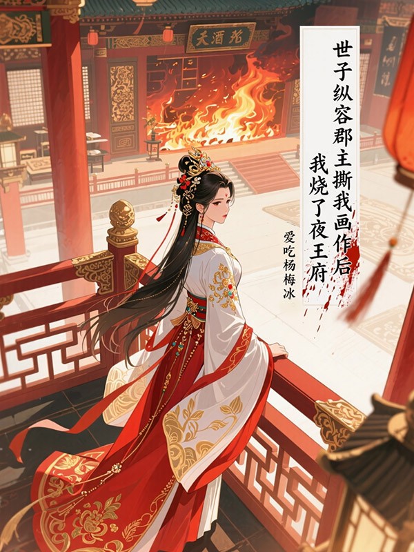 世子纵容郡主撕我画作后，我烧了夜王府